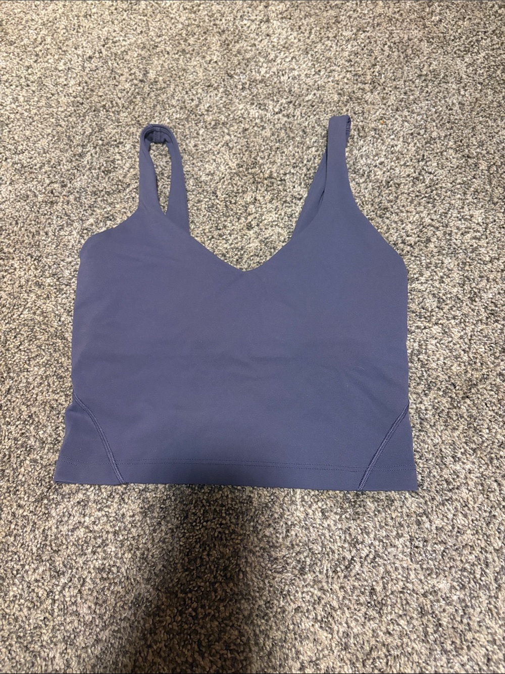 lululemon athletica V-Neck Bralette Tank in Slate Blue